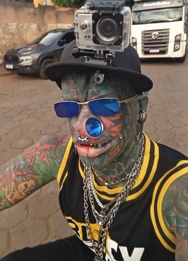 FOTO Brazilac želi izgledati kao 'vanzemaljski demon': Potrošio je 35.000 € na transformaciju...