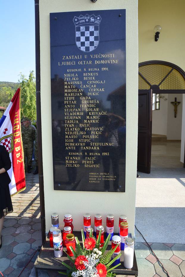 Kusonje: Obilježavanje 25. obljetnice pogibije hrvatskih branitelja