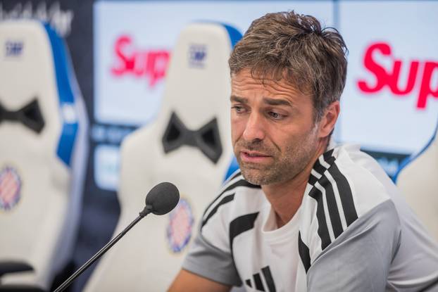Split: Konferencija za medije HNK Hajduk uo&ccaron;i sutra&scaron;nje utakmice s Pafosom