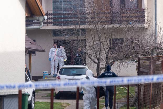 Dvostruko ubojstvo u Gospiću, očevid u tijeku