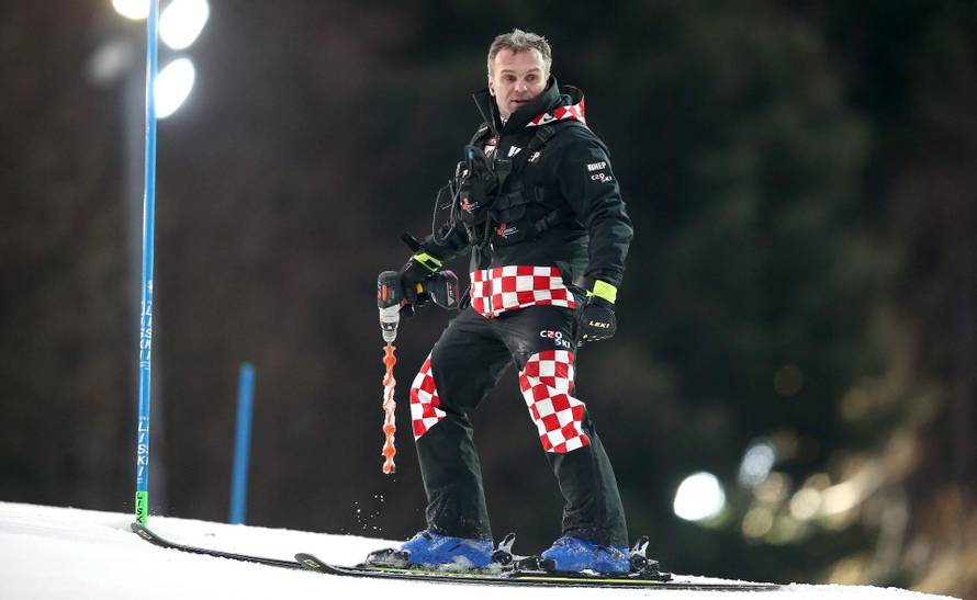 Zagreb: Pripreme za prvu vožnju muškog slaloma Audi FIS Svjetskog skijaškog kupa