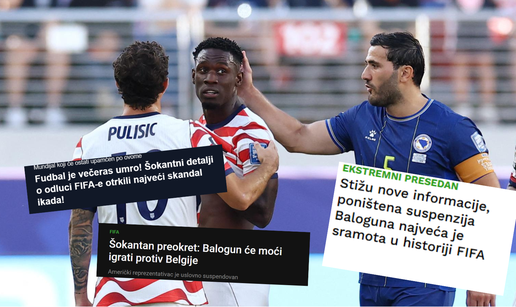 Bh. mediji &scaron;okirani nakon &scaron;to je Amerikancu poni&scaron;ten crveni: 'Nogomet je umro, sramota Fife'