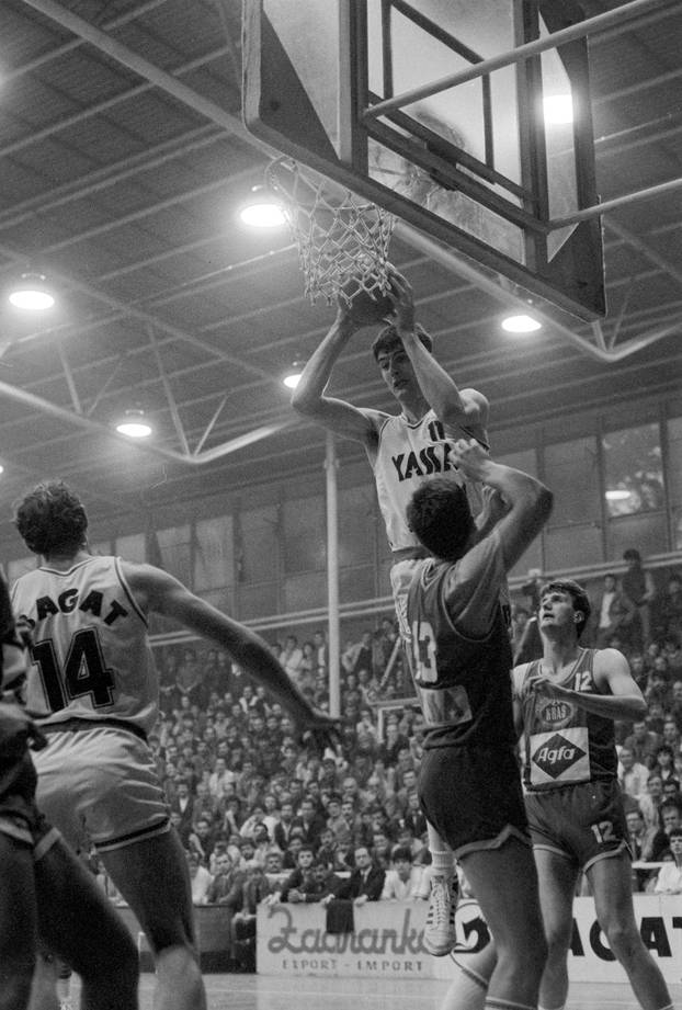 Druga utakmica finala play-offa Prvenstva Jugoslavije 1986. godine, KK Cibona - KK Zadar