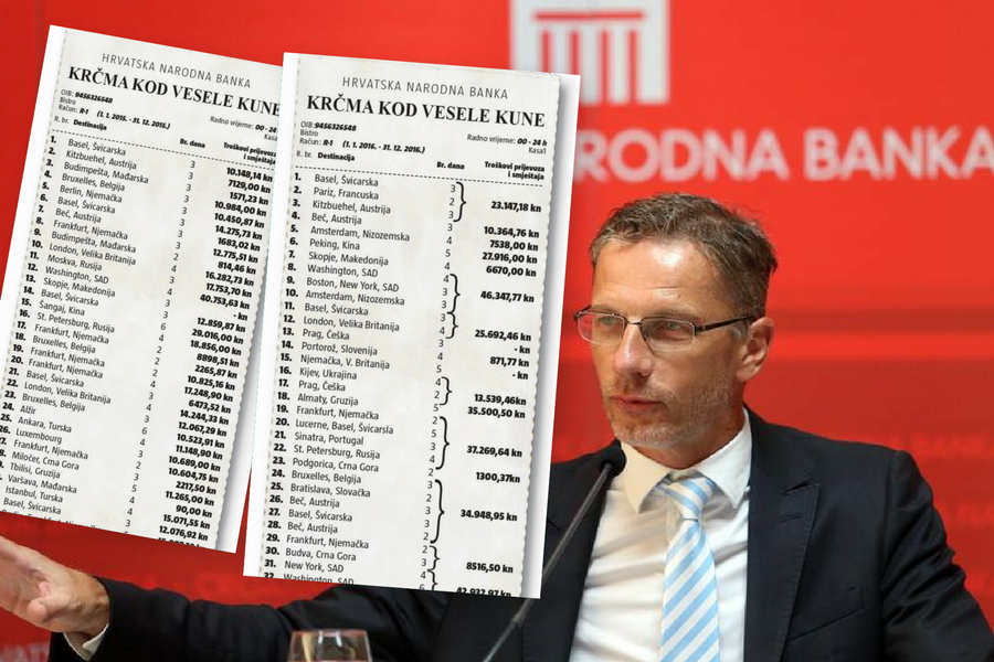 Boris Vujčić je na konferencije dosad potrošio 900.000 kuna