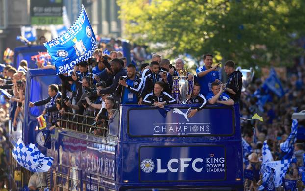 Leicester: Leicester City paradom kroz grad proslavio naslov prvaka Premierlige