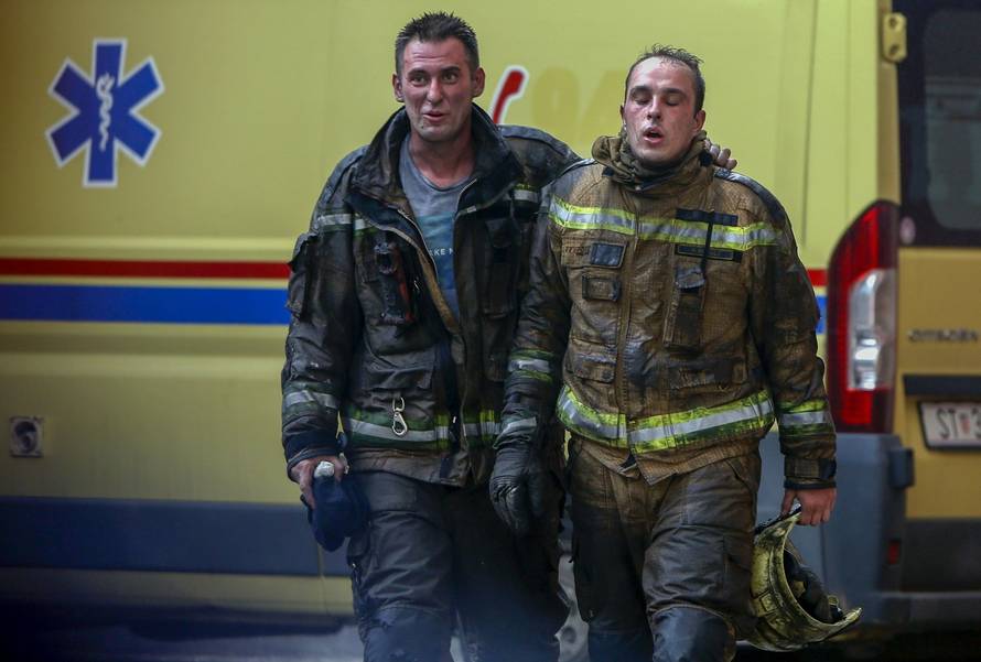 Split: Požar u stanu stambene zgrade na Trsteniku