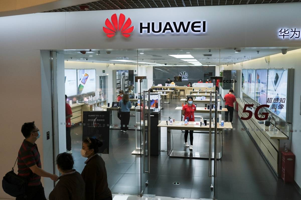 Pad prihoda iz inozemstva: U 2020. Huaweiju rast od 3,2 %