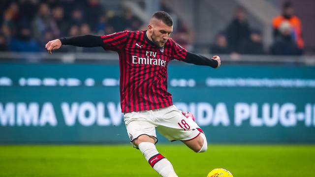 italian Serie A soccer match AC Milan Italian soccer Serie A season 2019/20