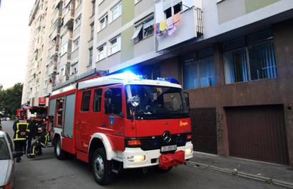 Zagreb: Požar je buknuo u stanu, vlasnik lakše opečen