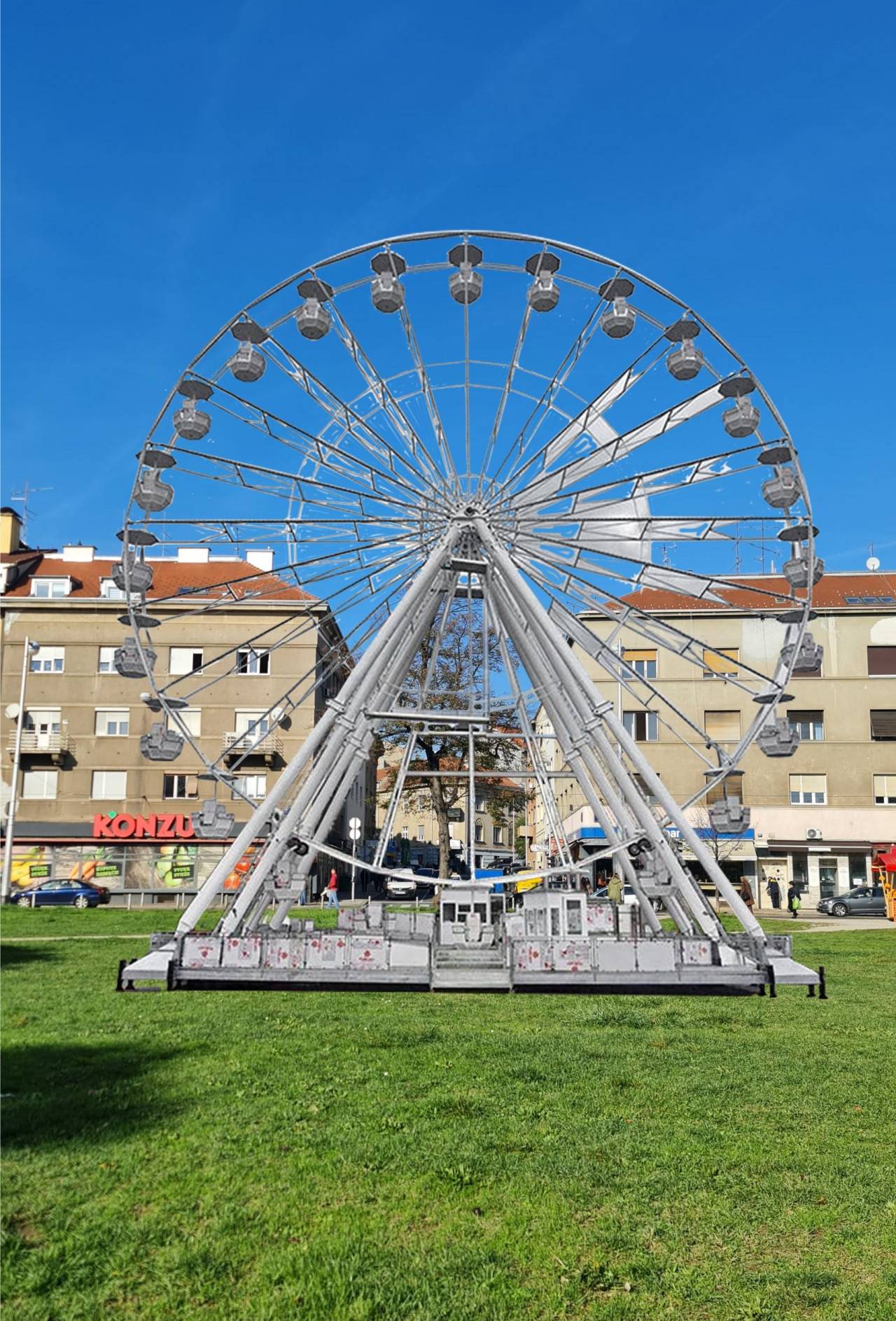 U Zagreb stiže najveći panoramski kotač: Na ovogodišnjem Adventu očekuje nas pregršt adrenalina