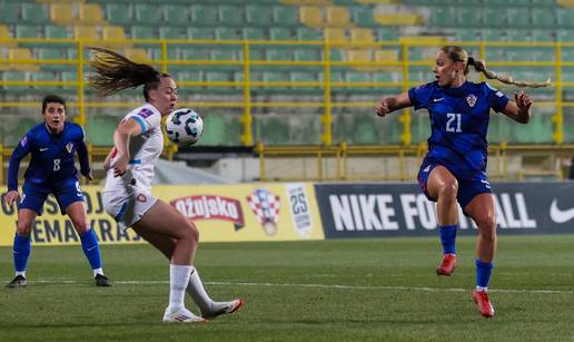 Nogometašice izgubile od Ukrajine, bez boda u Ligi nacija