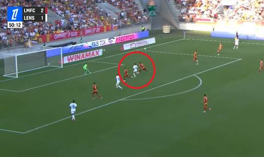 VIDEO Ivanovi&cacute; je opet zabio u Francuskoj! U nastavku je u&scaron;ao u igru i spasio Lens od poraza