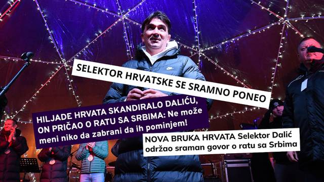 Srpski mediji lupetaju: 'Dalić je veličao ubijanje Srba, sramota'