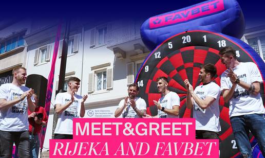 Igrači NK Rijeke razveselili su svoje fanove na Favbetovom Meet&Greet eventu u Rijeci