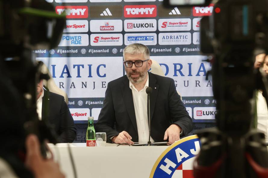 Split: Konferencija za medije u Hajduku