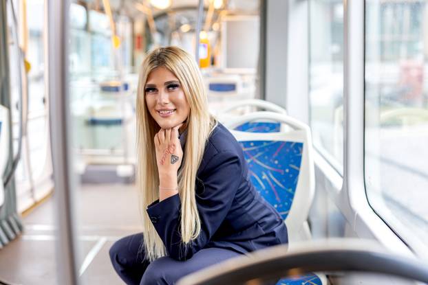 Zagreb: Iva Pandžić, vozačica tramvaja