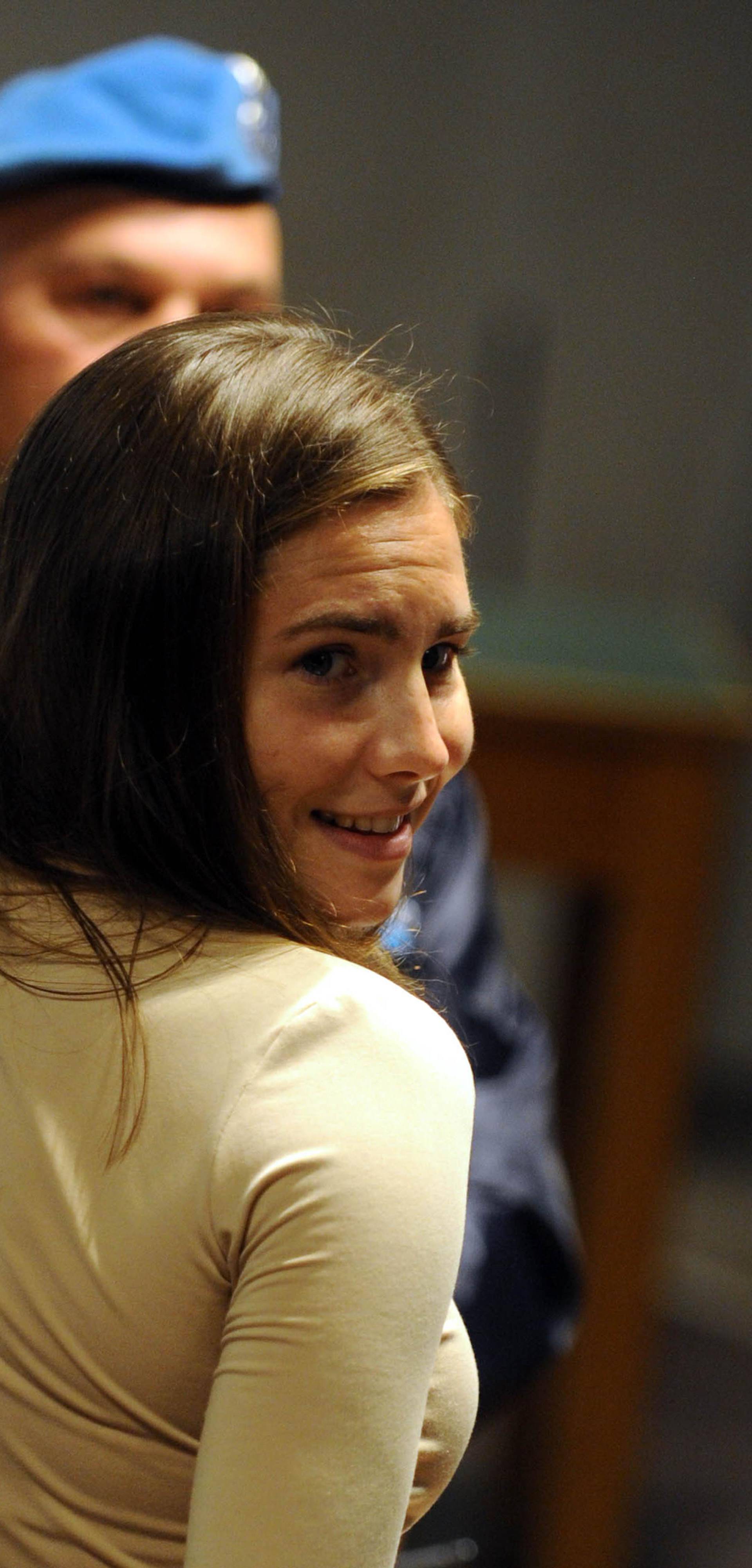 Perugia, Italy - Trial for the murder of Meredith Kercher