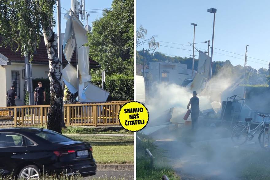 EKSPLOZIJA U PODSUSEDU 'Fast food se razletio po ulici, krov je zavr&scaron;io na &zcaron;eljezni&ccaron;koj stanici!'