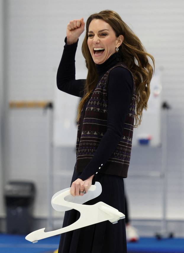 Britain's Prince William and Princess Kate visit Scotland