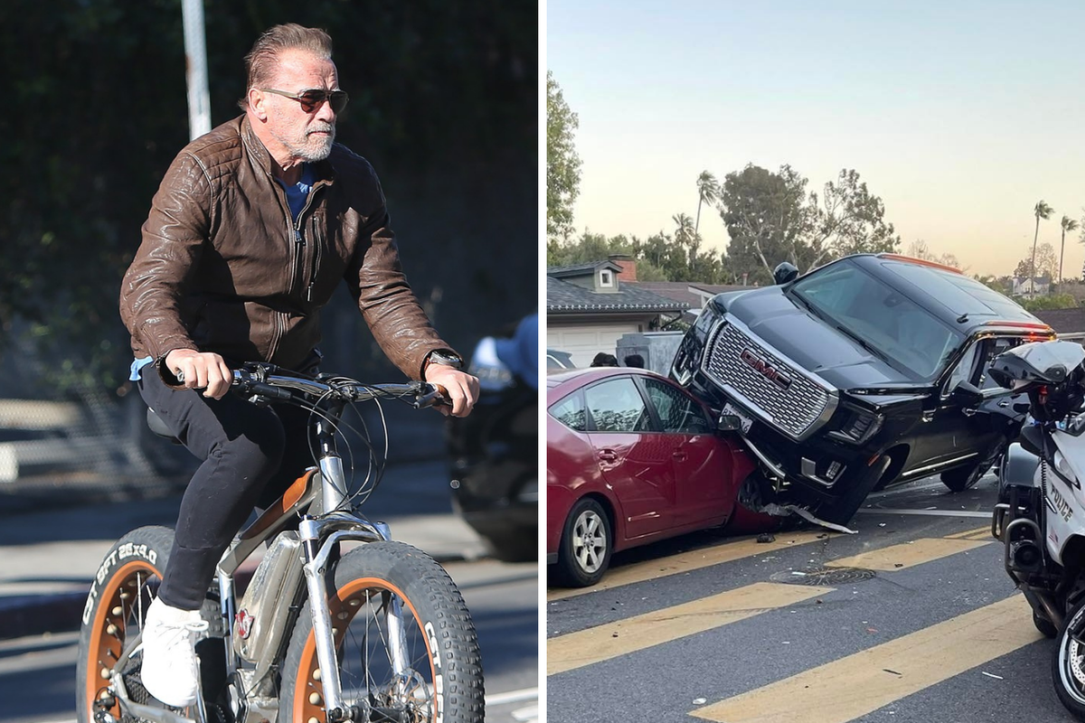 Arnie nakon prometne biciklira, žena koju je ozlijedio obožava glumca: Mislila sam da sanjam!