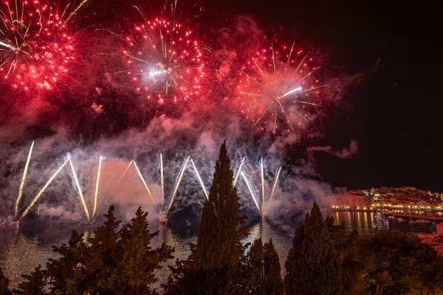 Dubrovnik: Svečano otvaranje 74. Dubrovačkih ljetnih igara ispred crkve sv.Vlaha.