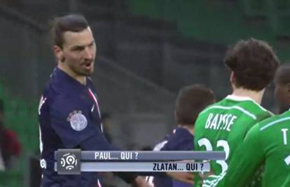 Zlatan Ibrahimović u elementu: Oprosti, ali tko si ti uopće?!