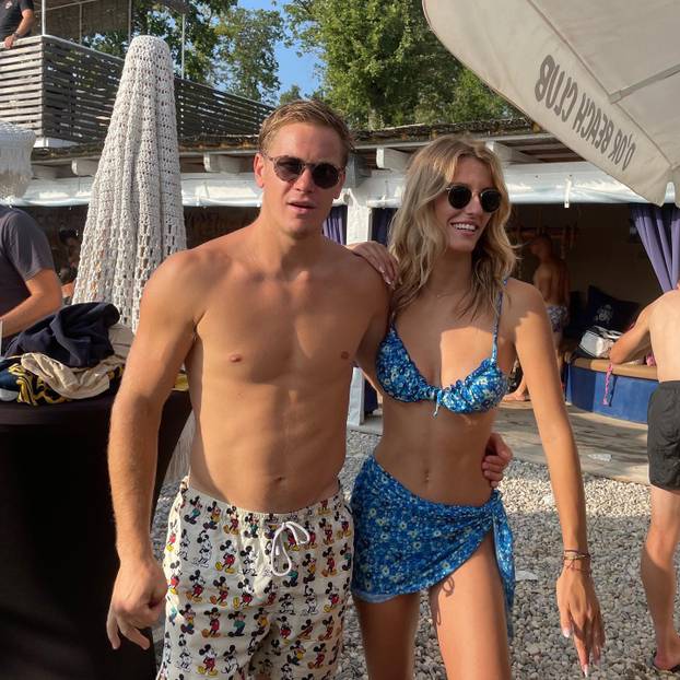 FOTO Zubčić i kineziologinja upijaju karipsko sunce: 'Mogu te ispucati, a i katapultirati...'