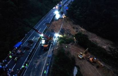 Tragedija u Kini: Urušio se dio autoceste, poginulo je 36 ljudi