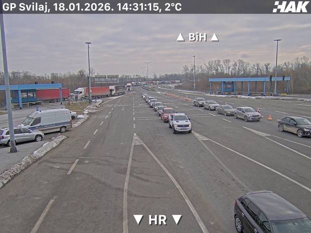 FOTO Gužve na hrvatskoj granici