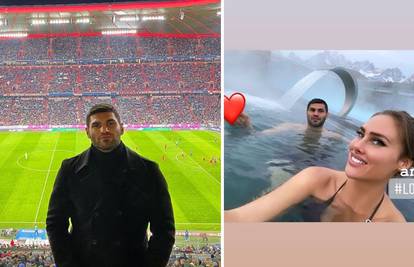 Gledao je Bayern i Perišića, a sad uživa s dragom na kupanju