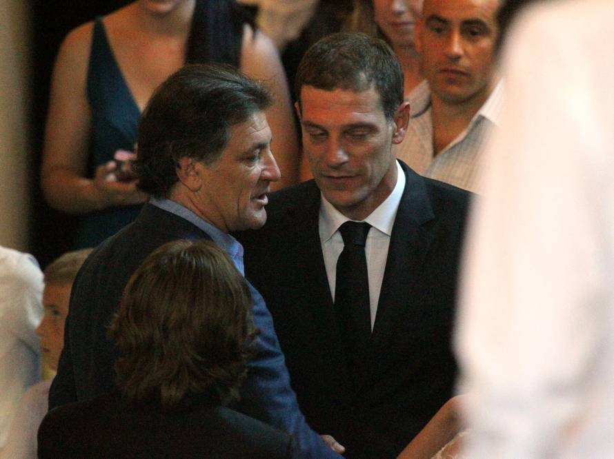 ARHIVA - 2011. Luka i Vanja Modri? vjen?ali se u zagreba?koj crkvi Gospe Lurdske