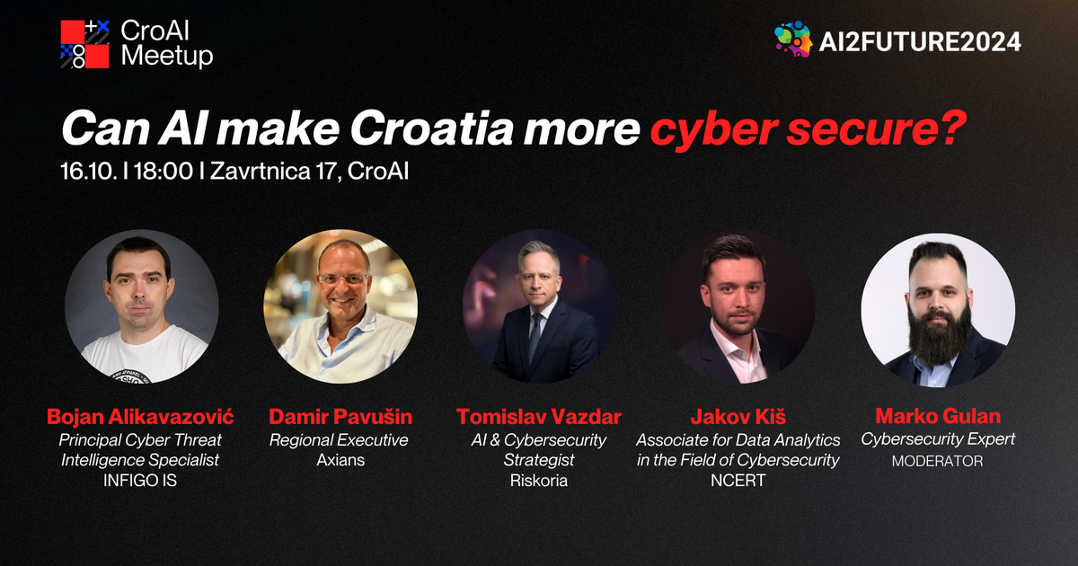 Will artificial intelligence help Croatia become safer from cyber attacks?