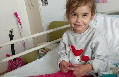 Liječnici: 'Zadovoljni smo, Rita (4) se dobro i lijepo oporavlja'