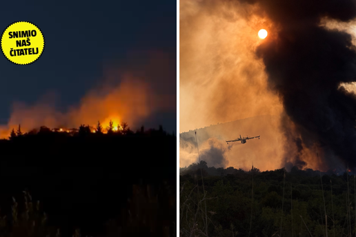 VIDEO Po&zcaron;ari u Dalmaciji. Gorio deponij u Prgometu: 'Zatvorite vrata i prozore, ne udi&scaron;ite dim'