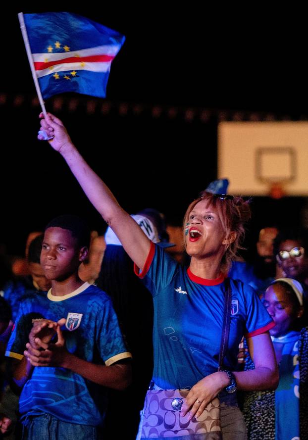 FIFA World Cup 2026 - Group H - Uruguay v Cape Verde - Fans gather in Praia