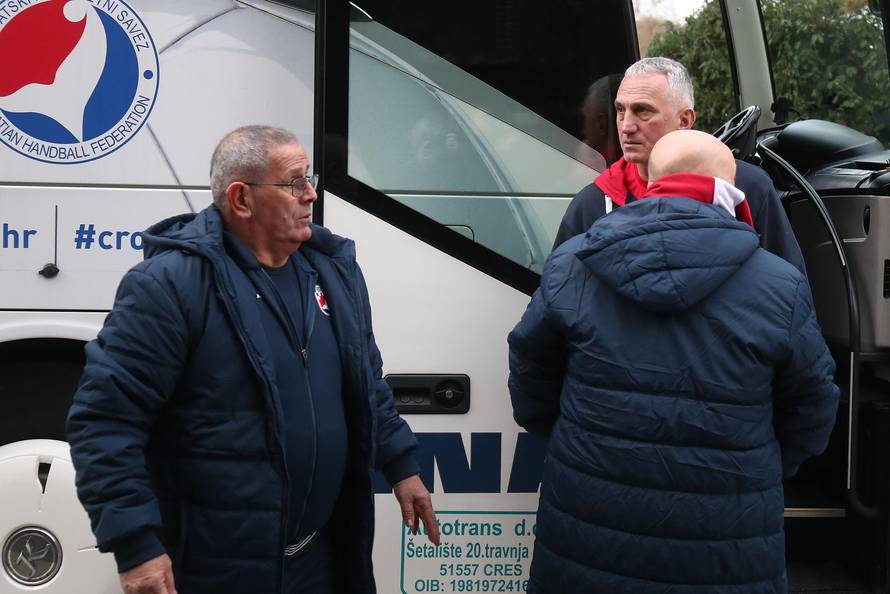 Zagreb: Okupljanje muške rukometne reprezentacije uoči priprema za Europsko prvenstvo 2024.