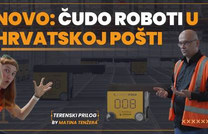 Kakav je omjer robota i ljudi u skladištu Hrvatske pošte?