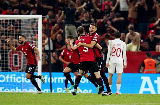 Euro 2024 Qualifier - Group E - Albania v Poland