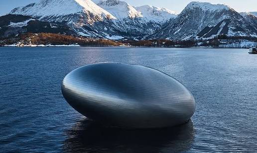 FOTO Spektakl na vodi: Biste li jeli u ovom futurističkom restoranu u norveškom fjordu?
