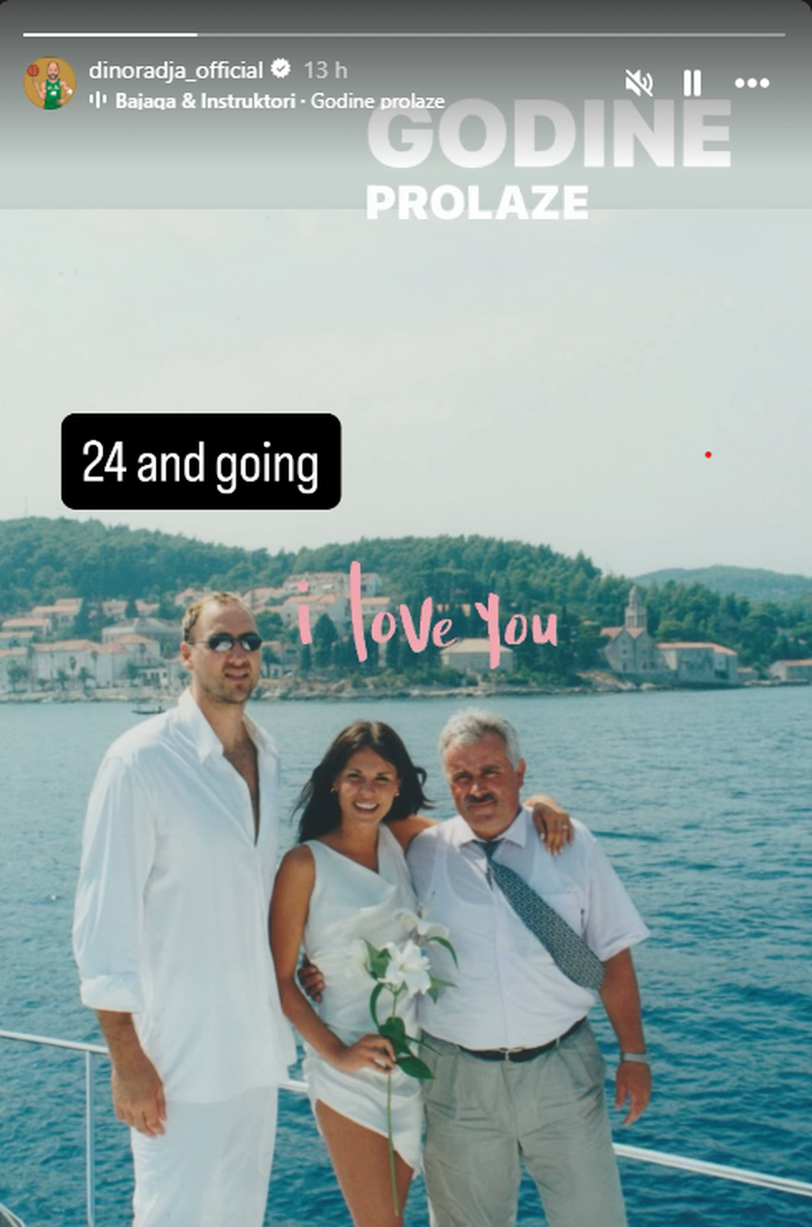 Dino i Viktorija Rađa obilježili su 24. godišnjicu braka: Evo kako su izgledali na vjenčanju