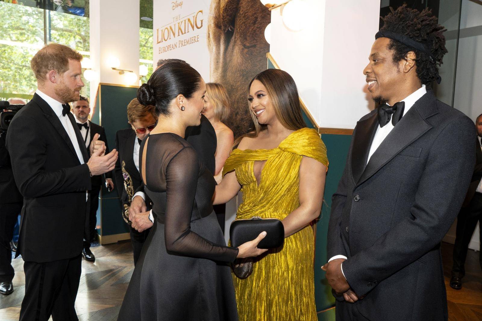 European premiere of "The Lion King" in London