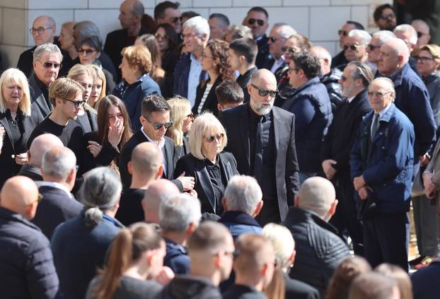 Split: Posljednji ispraćaj oca Igora Tudora