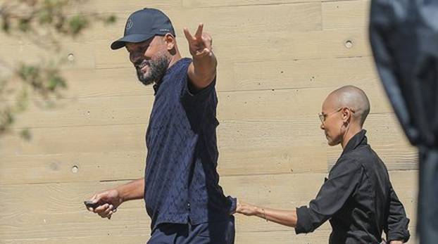 Will and Jada Smith appear to be in a great mood together as they leave Nobu after Will's Oscars Slap apology