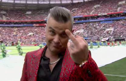 Robbie Williams otvorio SP pa šokirao fanove srednjim prstom