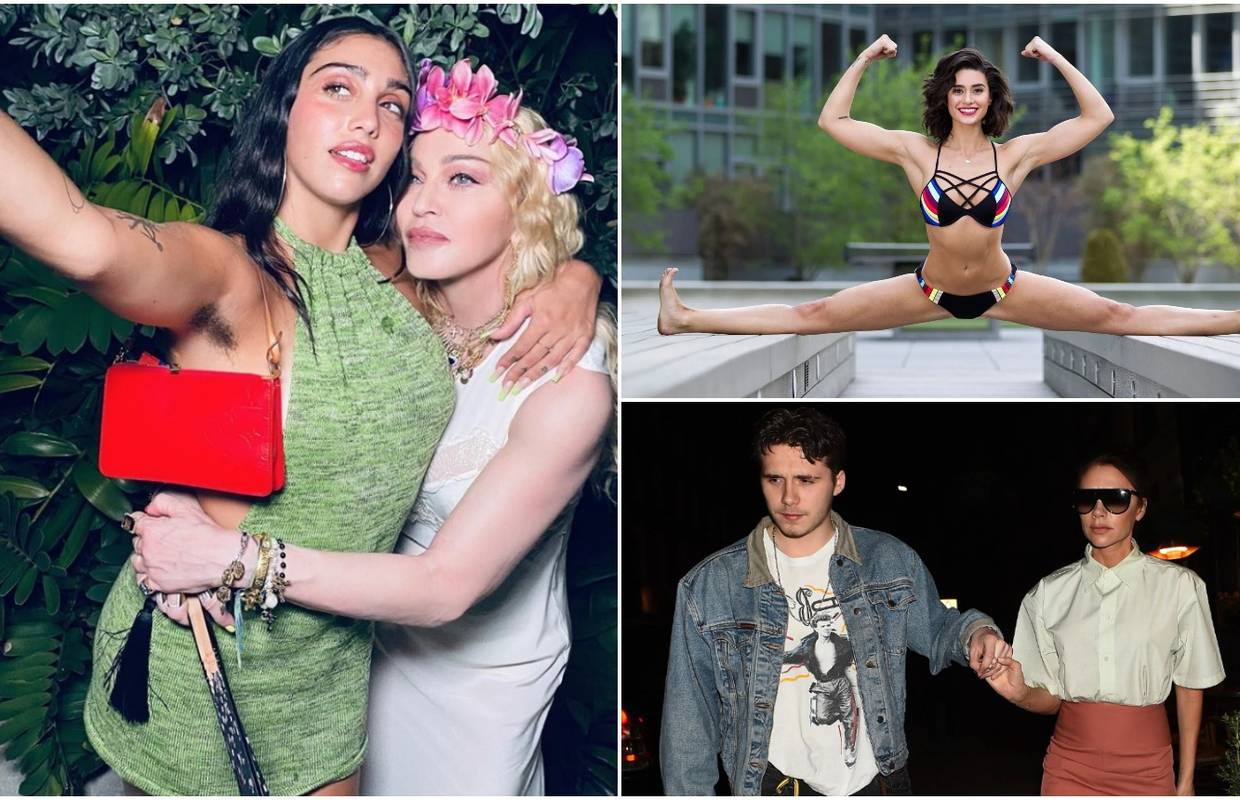 Madonnina kći zna pjevati, a Bianca voli mišiće kao tata Jean