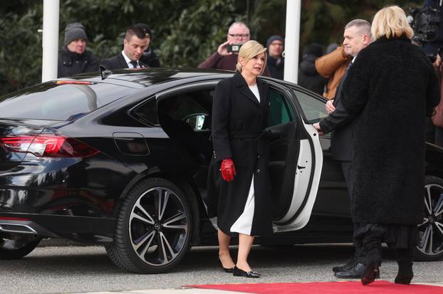 Zagreb: Dolazak uzvanika na inauguraciju predsjednika Zorana Milanovića