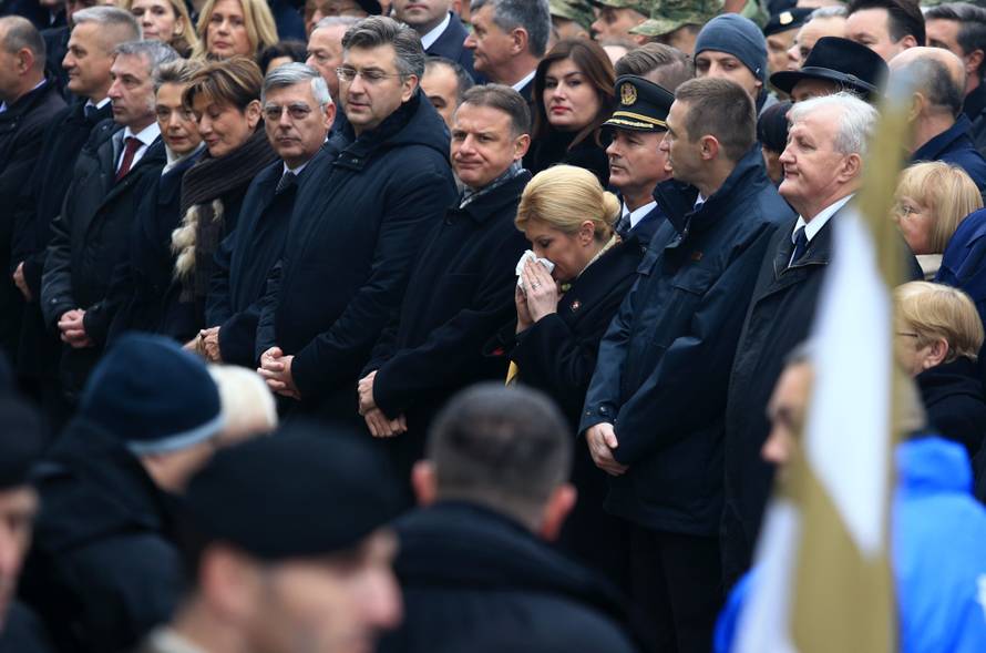 Predsjednica stigla u čizmama kakve su nosili hrabri branitelji