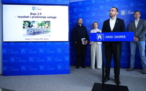 Zagreb: Tomislav Tomašević o usluzi gradskih javnih bicikala Bajs 2.0