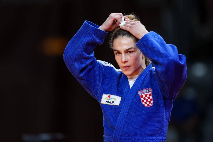 Zagreb: Judo Zagreb Grand Prix 2025., finale žene -57kg, Marica Perišić - Ana Viktorija Puljiz