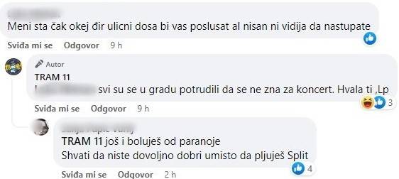 Tram 11 prodali svega 15 karata u Splitu: 'U gradu su se potrudili da se ne zna za naš koncert...'